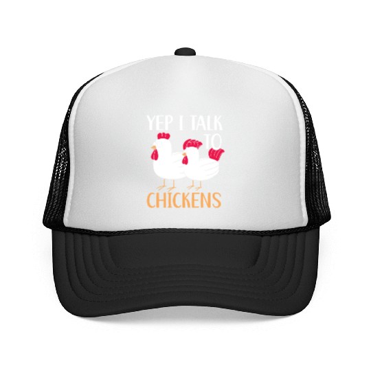 Chicken Farmer Chicken Whisperer Farm Animal Trucker Caps