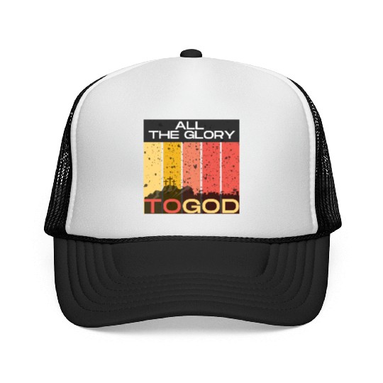 All The Glory to God Trucker Caps