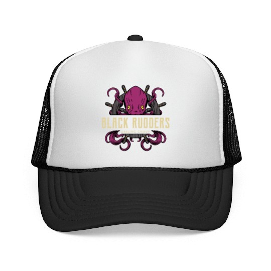 Octopus Monster And Sailing Club Trucker Caps