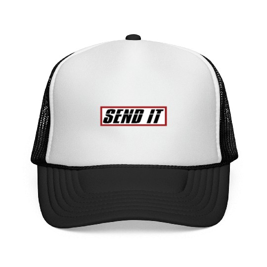 Send It Dirt Bike Bmx Offroad Trucker Caps