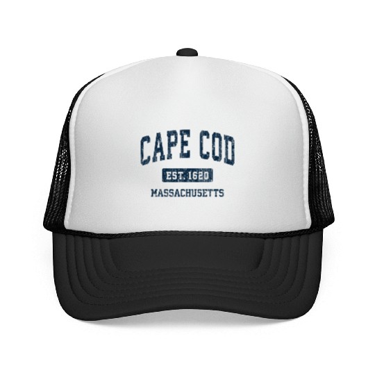 Cape Cod Massachusetts Ma Vintage Athletic Trucker Caps