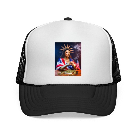 Mary Jane Liberty Trucker Caps