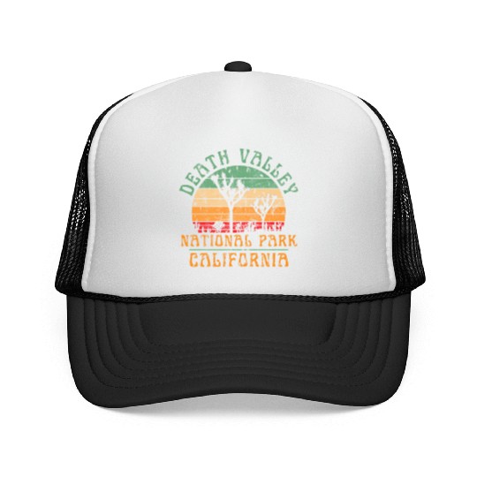 Death Valley California Nature Hiking Outdoors Vin Trucker Caps