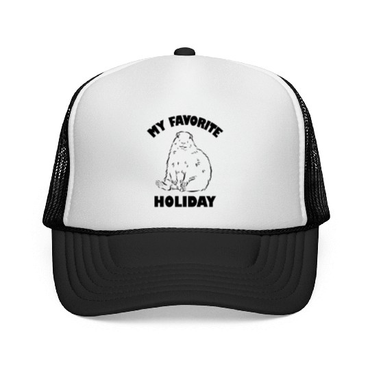 Groundhog Trucker Caps