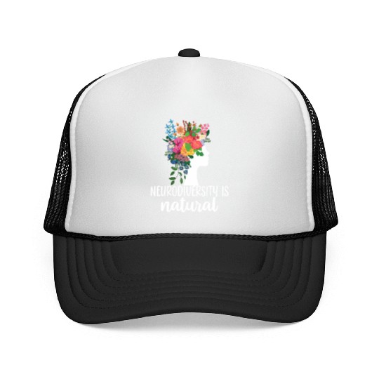 Neurodiversity Is Natural Autism Trucker Caps