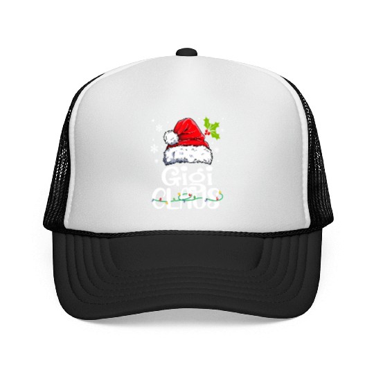 Gigi Claus Family Pj Trucker Caps