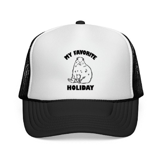 Groundhog Trucker Caps