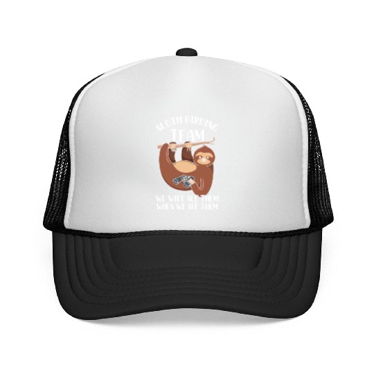 Bird Watching Design For A Hobbyist Bird Watcher Trucker Caps