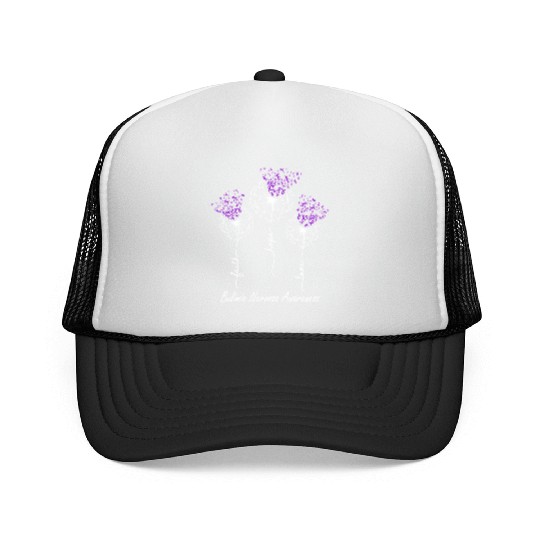 Faith Hope Love Bulimia Nervosa Awareness Trucker Caps