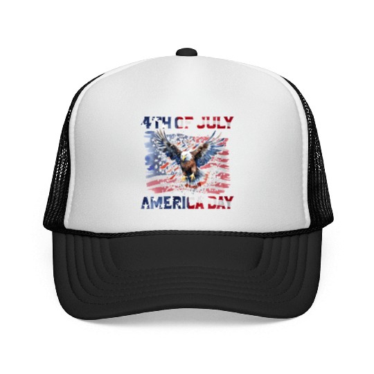 4th of july America Day Trucker Caps