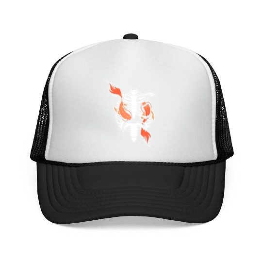 Koi Fish Ribs Aquarist Gift Trucker Caps