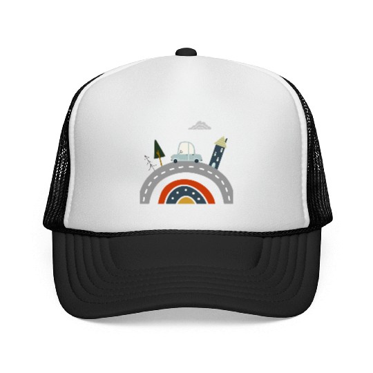 Tour Around The World Trucker Caps