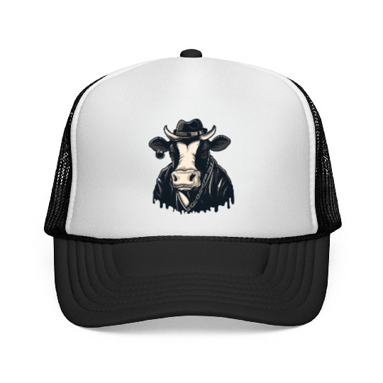 CowGirl Cowboy Party Stag Wild Trucker Caps