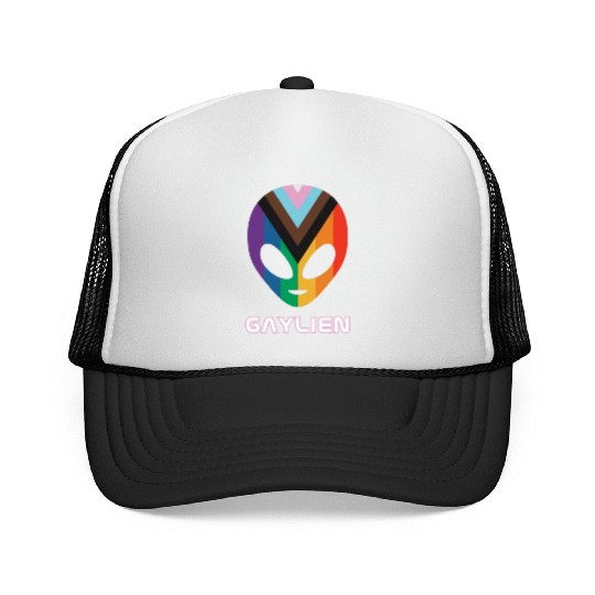 Gaylien aka Gay Alien Trucker Caps