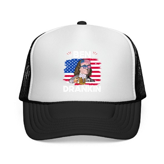 Ben Drankin US President Independence Day Trucker Caps
