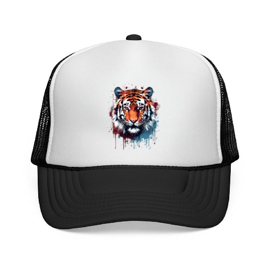 Tiger Design for a Tiger lovers Trucker Caps