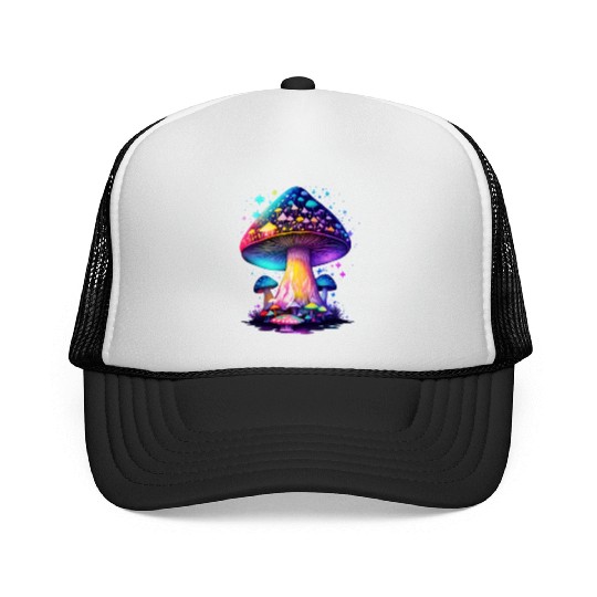 Mystical Fungi Trucker Caps