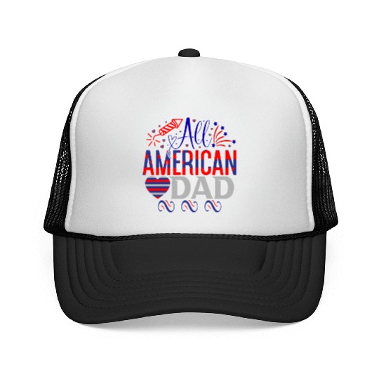 American dad Trucker Caps