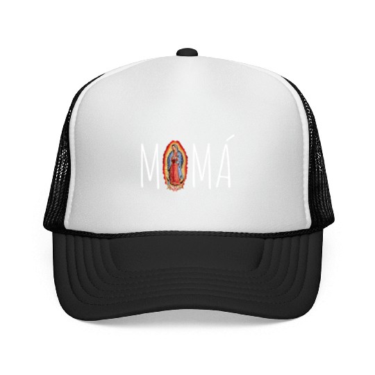Our Lady Of Guadalupe Virgin Mary Trucker Caps