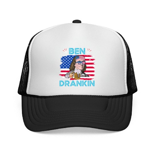 Ben Drankin US President Independence Day Trucker Caps
