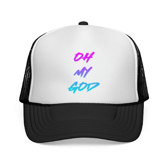 Oh My God nature Trucker Caps