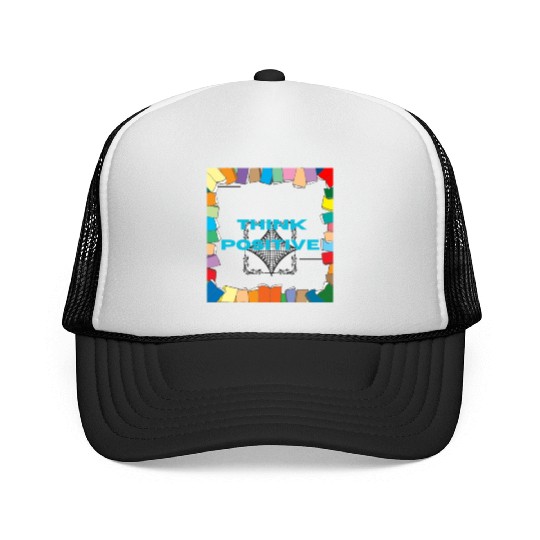 "Positive Vibes Trucker Caps: Embrace Optimism"