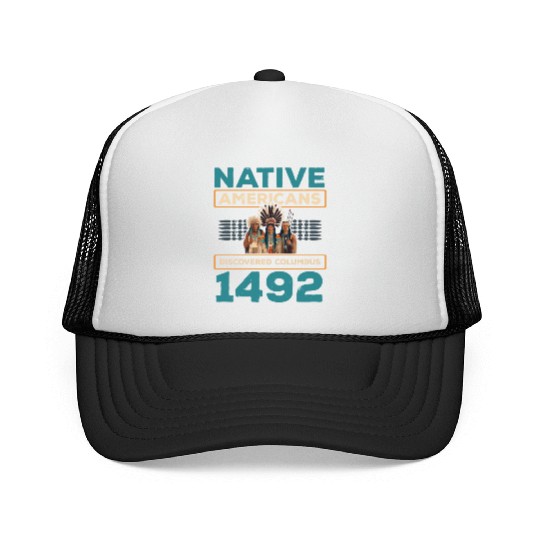 Aboriginal Indians Indigenous Native American Day Trucker Caps