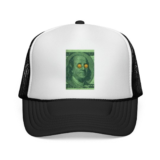 Benjamin Franklin Bitcoin Trucker Caps