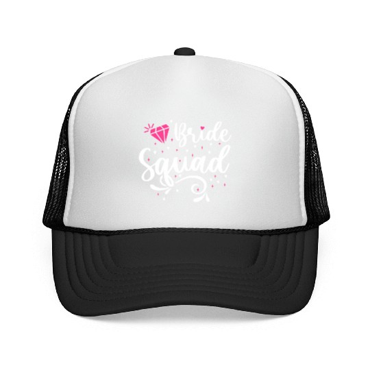 Bridal Shower Bachelorette Party Bridesmaid Bride Trucker Caps