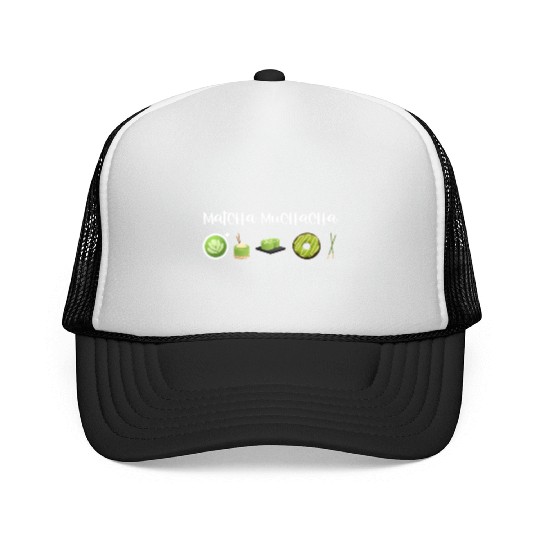 Matcha Muchacha Matcha Latte Green Tea Trucker Caps