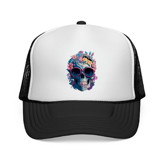 Cool Skull Trucker Caps