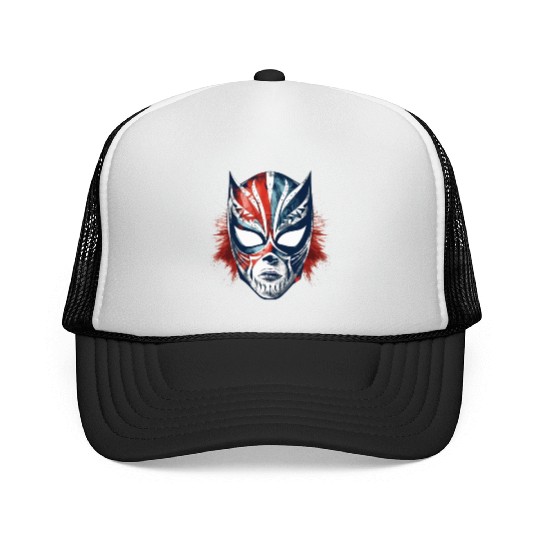 Lucha Libre Mexican Wrestling Mask Luchador Trucker Caps