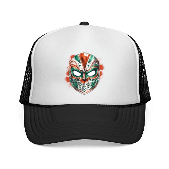 Lucha Libre Mexican Wrestling Mask Luchador Trucker Caps