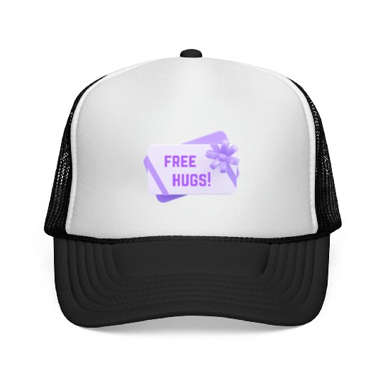 Free Free Hugs Gift Card funny Trucker Caps