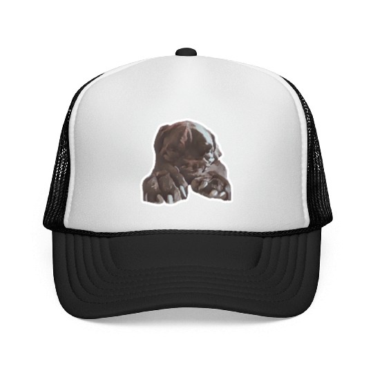Cane corso in its natural sleeping environment Trucker Caps
