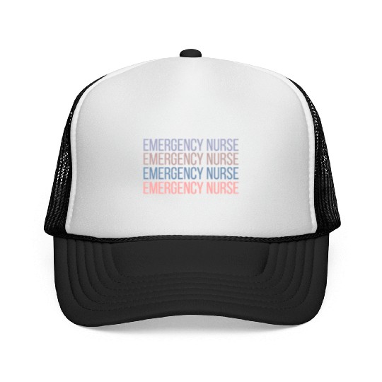 Er Nurse Emergency Room Nurse Registered Nurse Trucker Caps