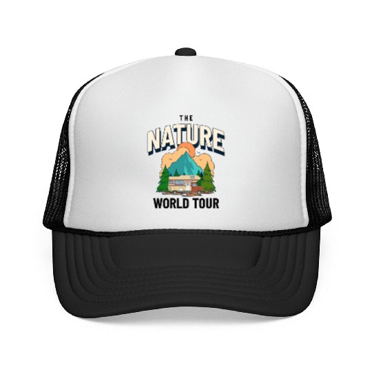 Rv World Tour Nature Is Calling Trucker Caps