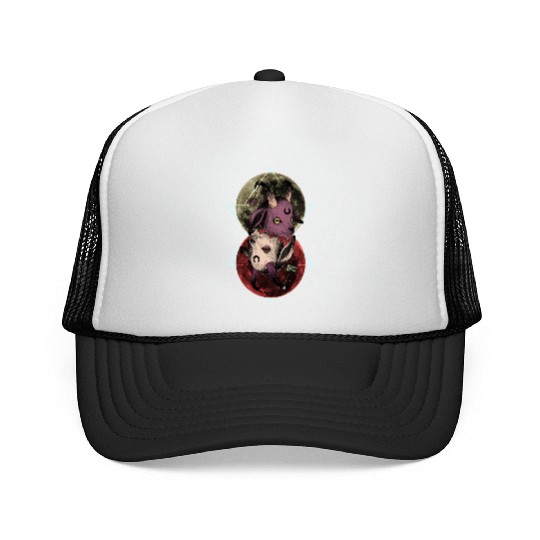 As Above So Below Goat Trucker Caps