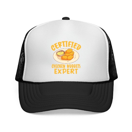 Certified Chicken Nuggets Expert Trucker Caps