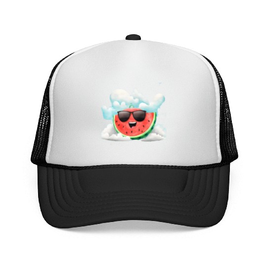 Cute Watermelon Party Summer Melon Fruit Trucker Caps