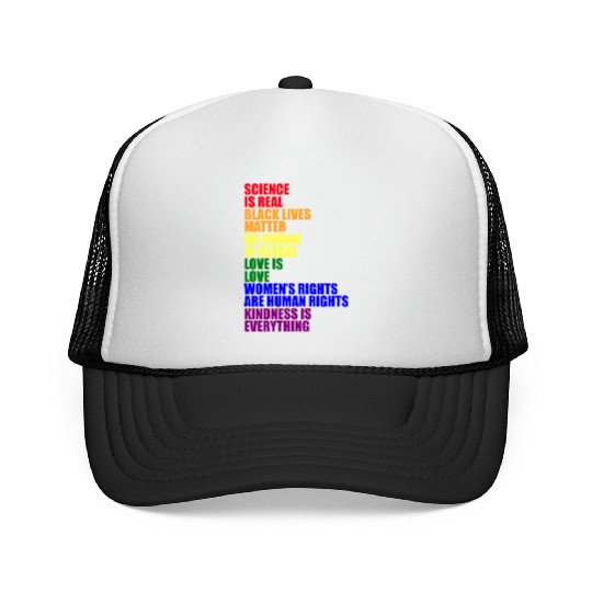 Science Is Real Trucker Caps