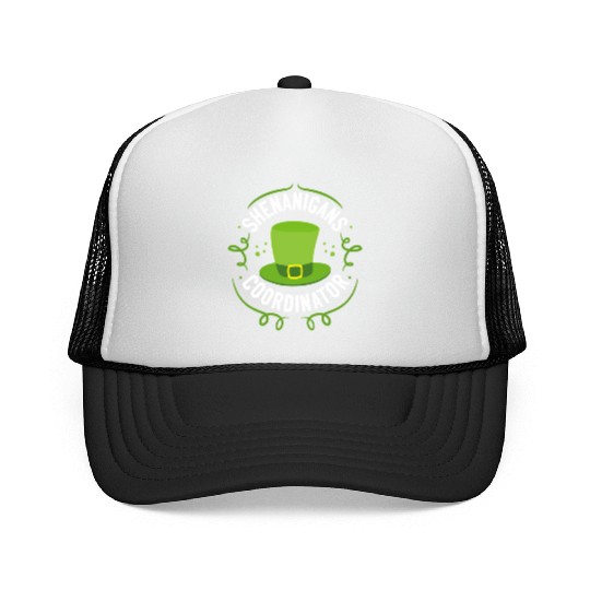 Shenanigans Coordinator Teacher St Patrick'S Day Trucker Caps