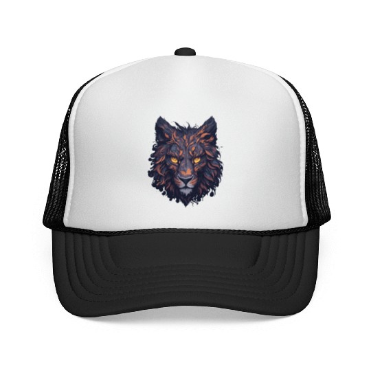 Mighty Lion | King of the Jungle | Regal Roar Trucker Caps