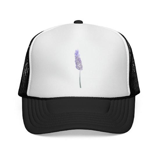 Lavender Flower Illustration Trucker Caps