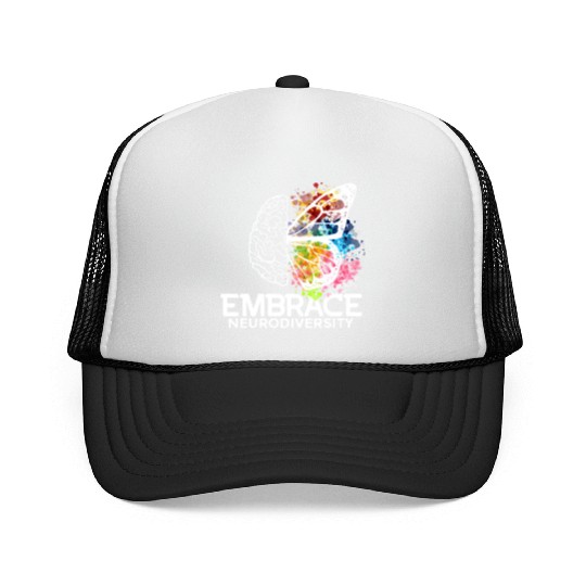 Embrace Neurodiversity - Adhd Awareness Trucker Caps