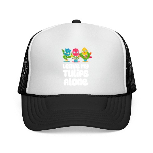 Tulip Gardening Cute Trucker Caps