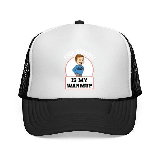 Leg Day Never Heard Warmup Fitness Training Gym Trucker Caps
