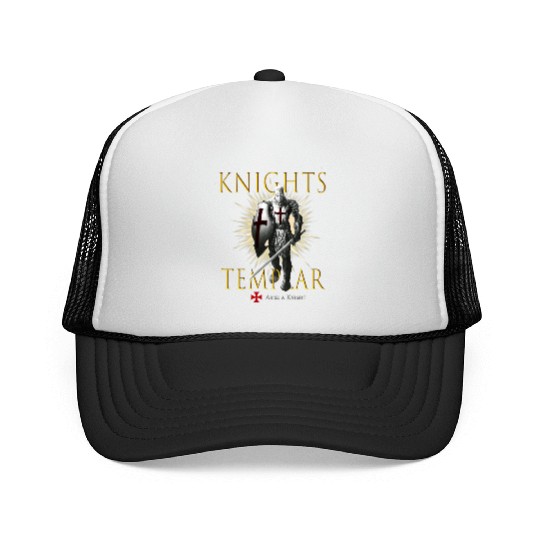 Knights Templar Christian Religious Warrior Oath E Trucker Caps