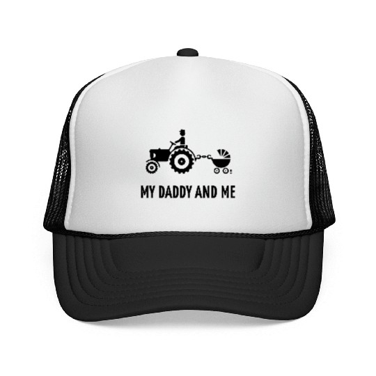 My Daddy And Me (Tractor & Stroller / Buggy / B) Trucker Caps