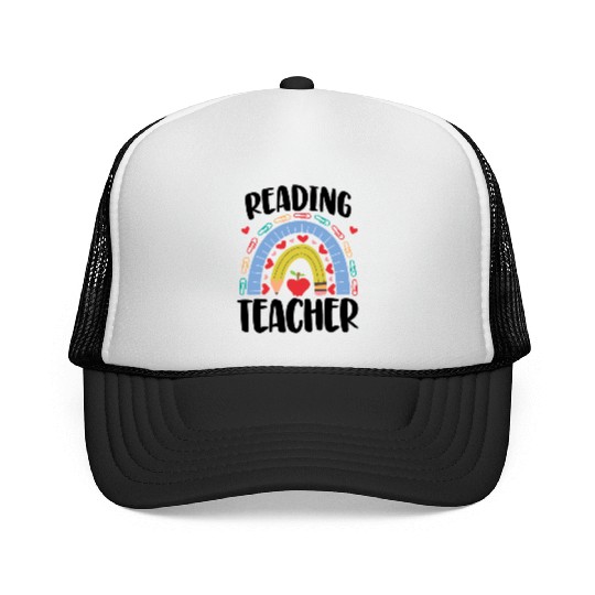 Reading Teacher Trucker Caps